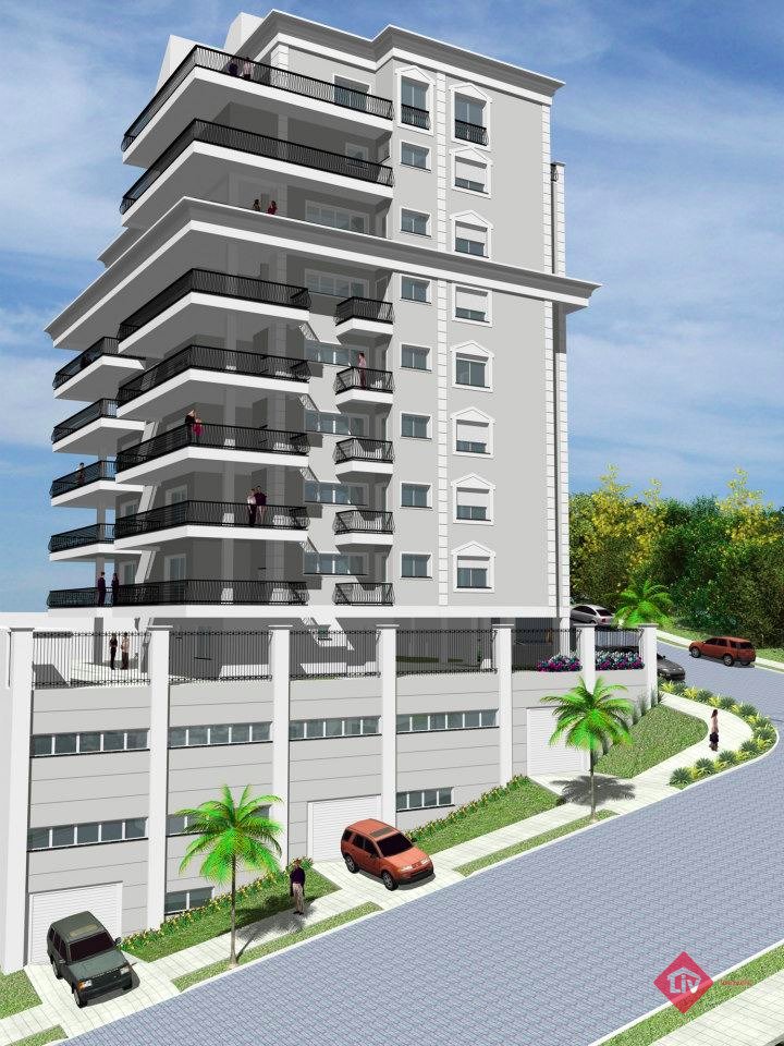 Apartamentos - 3 Dorm.<br />Colina Sorriso<br />Caxias Do Sul<br /><br />Excelente apartamento com 3 suítes sendo uma master, cozinha, lavanderia com sacada, ampla sala de estar e jantar, ampla sacada gourmet com churrasqueira, gabinete, 1 banheiro social, 1 lavabo, gás central, espera para split, água quente, hidrômetros individuais, espera para calefação, adega/depósito, hall de entrada, interfone, piso porcelanato e laminado, 3 vagas de garagem. 0-0