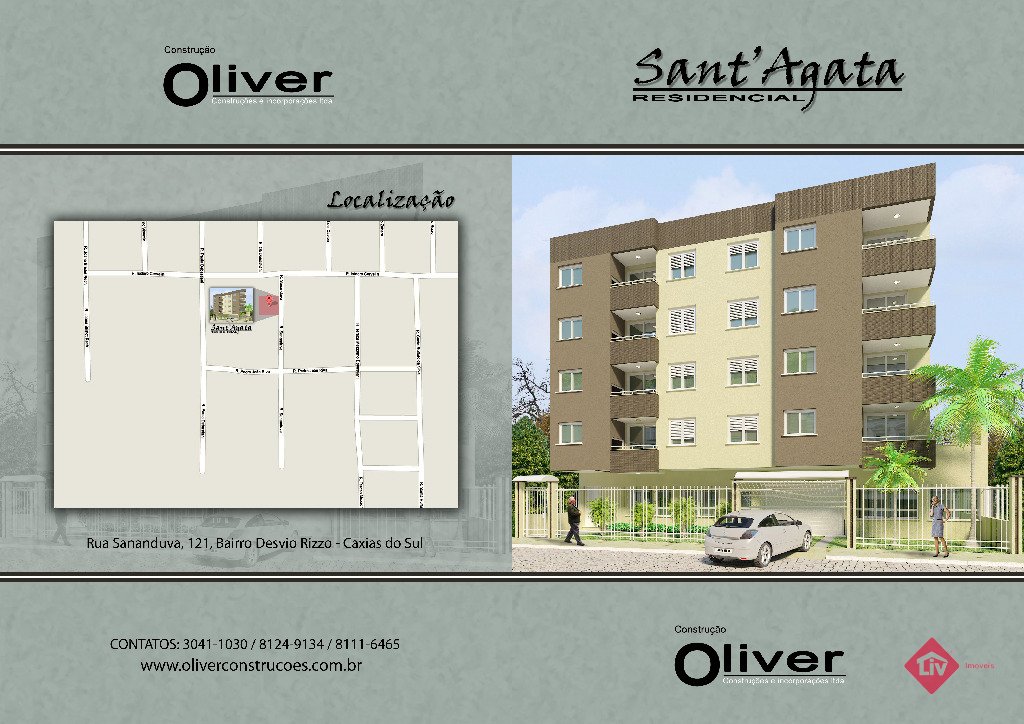 Apartamentos - 3 Dorm.<br />Desvio Rizzo<br />Caxias Do Sul<br /><br />Apartamento de 3 dormitórios sendo 1 suíte, banheiro social, sala de estar e jantar, cozinha, área de serviço, sacada, rebaixe em gesso, água quente, gás central.